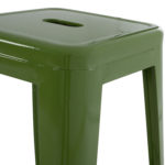 ΣΚΑΜΠΟ ΜΠΑΡ ΜΕΤΑΛΛΙΚΟ MELITA-PRO HM8642.53 ΣΕ LIGHT OLIVE GREEN 43x43x78Υεκ.-6