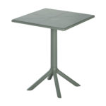ΤΡΑΠΕΖΙ ΠΟΛΥΠΡΟΠΥΛΕΝΙΟΥ ΤΕΤΡΑΓΩΝΟ TERRIN HM6125.15 DARK OLIVE 60