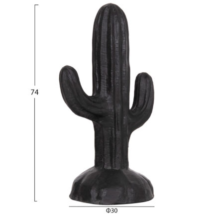 ΔΙΑΚΟΣΜΗΤΙΚΟΣ ΚΑΚΤΟΣ ΔΑΠΕΔΟΥ CACTUS HM4386.01S ΓΥΨΟΣ ΣΕ ΜΑΥΡΟ 42x30x74Υεκ.-2