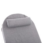 ΕΠΑΓΓΕΛΜ. ΞΑΠΛΩΣΤΡΑ MALLOW HM10715.01 ΛΕΥΚΟ ΑΛΟΥΜ.& ΓΚΡΙ ΜΑΞΙΛΑΡΙ 198x71x40