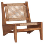 ΚΑΡΕΚΛΑ LOUNGE LUKILLA HM9913 ΞΥΛΟ TEAK ΣΕ ΦΥΣΙΚΟ--ΣΥΝΘ.ΣΧΟΙΝΙ ΜΠΕΖ 55