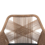 ΠΟΛΥΘΡΟΝΑ TOPIN HM6048.03 ΑΛΟΥΜΙΝΙΟ ΑΝΘΡΑΚΙ-P.E. RATTAN ΜΠΕΖ-ΜΑΞΙΛΑΡΙ ΑΝΘΡΑΚΙ-7