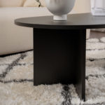 Τραπέζι σαλονιού Tabletod pakoworld σε μαύρη απόχρωση 119x60x40εκ-2