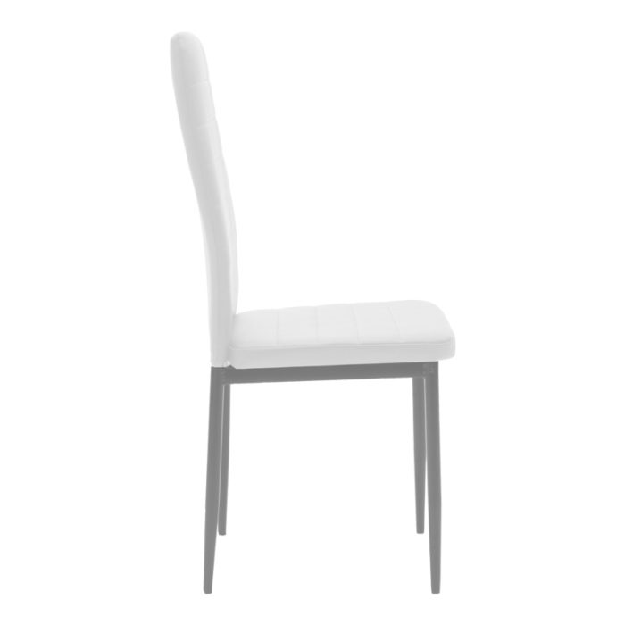 Τραπεζαρία Cuba-Parker pakoworld σετ 5τεμ sonoma-λευκό 120x80x75εκ-2