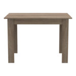 Τραπεζαρία Manka-Bella pakoworld σετ 5τεμ σε sonoma truffle απόχρωση 110x80x70εκ-3