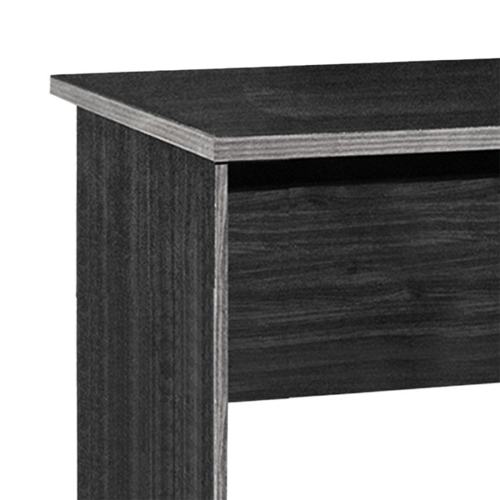 Γραφείο εργασίας Payton pakoworld σε ανθρακι- wenge απόχρωση 150x72.5x76εκ