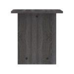 Τραπέζι Kumba pakoworld σε ανθρακί-wenge απόχρωση 80x40x42εκ-2