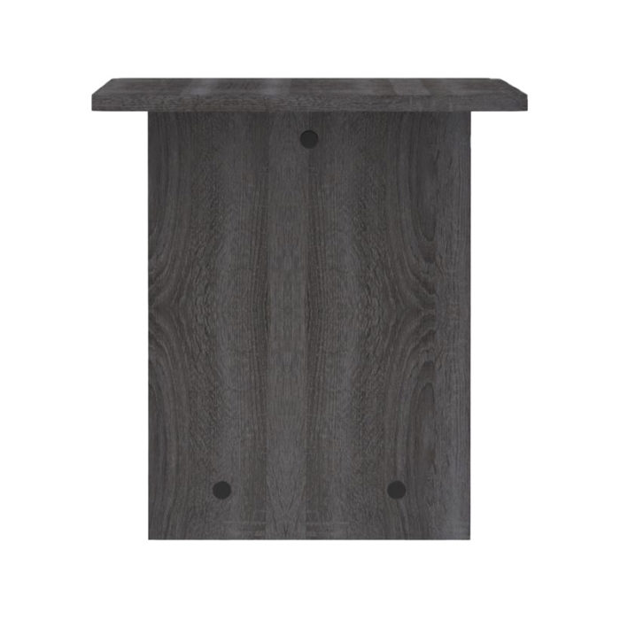Τραπέζι Kumba pakoworld σε ανθρακί-wenge απόχρωση 80x40x42εκ-2