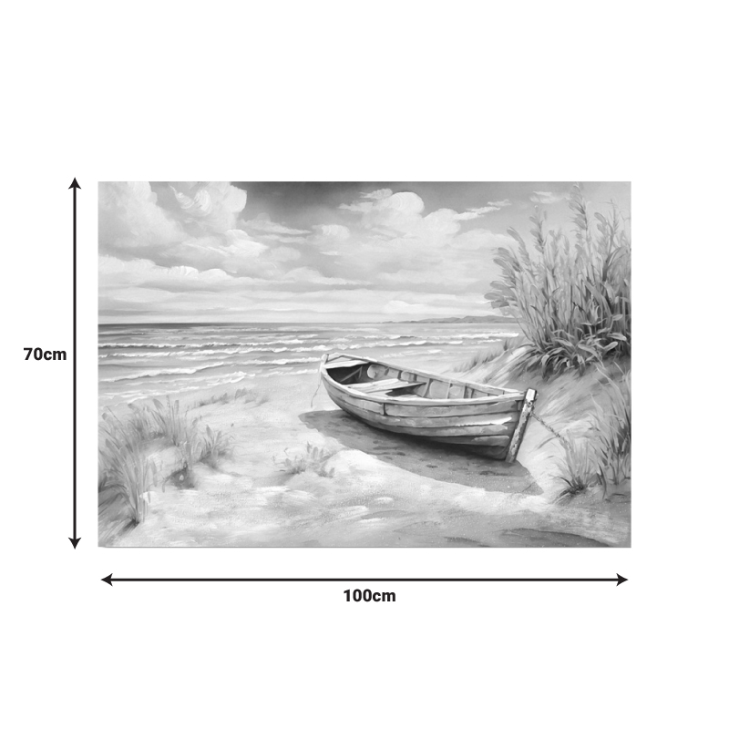 Πίνακας σε καμβά Boato Ι Inart 100x3x70εκ