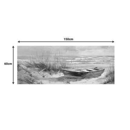 Πίνακας σε καμβά Barcu I Inart 150x3.5x60εκ