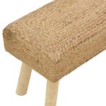 Σκαμπό Iolion Inart φυσικό ξύλο-γιούτα 60x30x40εκ-2