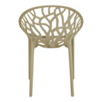 Πολυθρόνα Daren pakoworld pp σε cappuccino απόχρωση 59x60x79