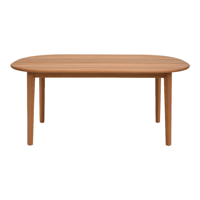 Τραπέζι Skyl pakoworld teak ξύλο σε φυσική απόχρωση 190x90x75εκ-2