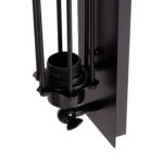ΑΠΛΙΚΑ ΤΟΙΧΟΥ 2ΦΩΤΗ BEACON HM4463 ΜΕΤΑΛΛΟ ΣΕ ΜΑΥΡΟ 10x10x47Υεκ.-5
