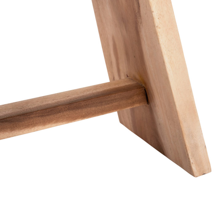 ΒΟΗΘΗΤΙΚΟ ΣΚΑΜΠΟ SADEL HM18294 ΞΥΛΟ SUAR--ΦΥΣΙΚΟ 50x30x45Υεκ.-5