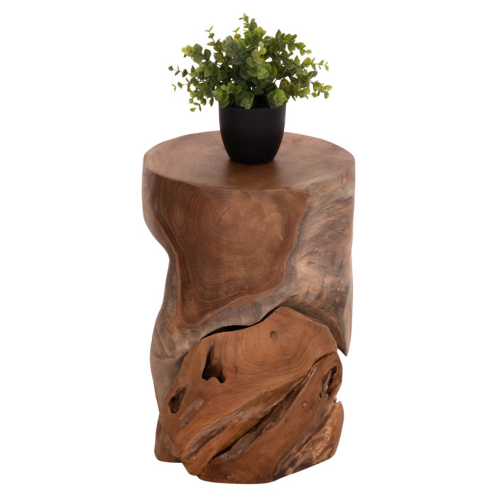 ΒΟΗΘΗΤΙΚΟ ΣΚΑΜΠΟ/ΤΡΑΠΕΖΑΚΙ STOMP HM9350.11 ΞΥΛΟ TEAK-ΦΥΣΙΚΟ Φ30x45Υεκ.-3