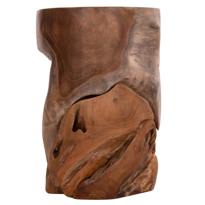 ΒΟΗΘΗΤΙΚΟ ΣΚΑΜΠΟ/ΤΡΑΠΕΖΑΚΙ STOMP HM9350.11 ΞΥΛΟ TEAK-ΦΥΣΙΚΟ Φ30x45Υεκ.-4