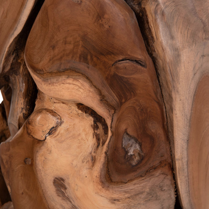 ΒΟΗΘΗΤΙΚΟ ΣΚΑΜΠΟ/ΤΡΑΠΕΖΑΚΙ STOMP HM9350.11 ΞΥΛΟ TEAK-ΦΥΣΙΚΟ Φ30x45Υεκ.-7