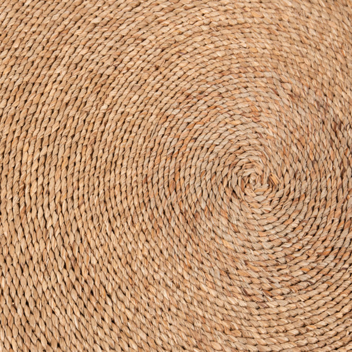 ΧΑΛΙ ΣΤΡΟΓΓΥΛΟ CRATER HM7849 MENDONG GRASS ΣΕ ΦΥΣΙΚΟ ΧΡΩΜΑ Φ150εκ.-3