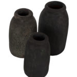 ΔΙΑΚΟΣΜΗΤΙΚA ΒΑΖA ΑΠΟ TERRACOTTA ΑΝΘΡΑΚΙ HM7711-6