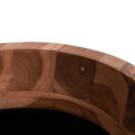 ΔΙΑΚΟΣΜΗΤΙΚΟ ΒΑΖΟ ΔΑΠΕΔΟΥ LINTER HM4662.01L FIBER CEMENT ΜΑΥΡΟ--ΞΥΛΟ ΤΕΑΚ Φ41x47Υεκ.-7