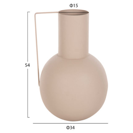 ΔΙΑΚΟΣΜΗΤΙΚΟ BAZO FLAGON HM4259.01 ΜΕΤΑΛΛΟ ΣΕ ΕΚΡΟΥ Φ34x54Υ εκ.-2
