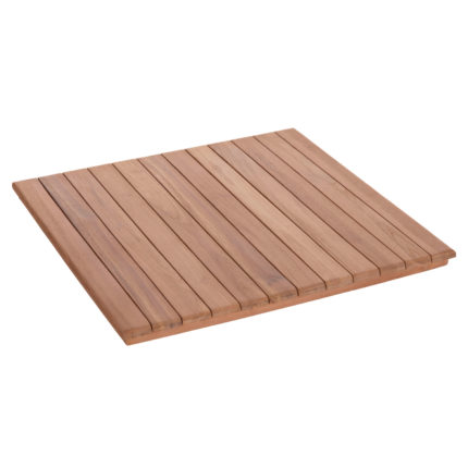 ΕΠΙΦΑΝΕΙΑ ΤΡΑΠΕΖΙΟΥ ΤΕΤΡΑΓΩΝΗ HM18135 ΞΥΛΟ TEAK--ΦΥΣΙΚΟ 60x60x4(πάχος)εκ.