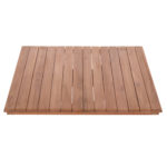 ΕΠΙΦΑΝΕΙΑ ΤΡΑΠΕΖΙΟΥ ΤΕΤΡΑΓΩΝΗ HM18136 ΞΥΛΟ TEAK--ΦΥΣΙΚΟ 70x70x4(πάχος)εκ.-4