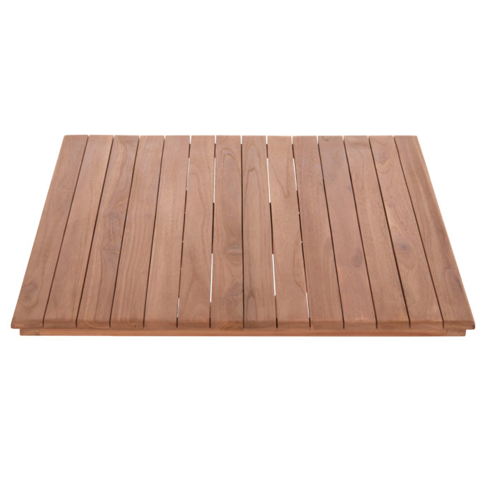 ΕΠΙΦΑΝΕΙΑ ΤΡΑΠΕΖΙΟΥ ΤΕΤΡΑΓΩΝΗ HM18136 ΞΥΛΟ TEAK--ΦΥΣΙΚΟ 70x70x4(πάχος)εκ.-4
