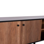 ΕΠΙΠΛΟ ΤΗΛΕΟΡΑΣΗΣ KRUDEN HM9447.11 ΜΕΛΑΜΙΝΗ ΣΕ ΜΑΥΡΟ-ΦΥΣΙΚΟ 180x40x51Υεκ.-7