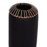 ΕΠΙΤΡΑΠΕΖΙΟ ΔΙΑΚΟΣΜΗΤΙΚΟ ΒΑΖΟ LENNOX HM4675.01S TΕΡΑΚΟΤΑ ΣΕ ΜΑΥΡΟ--Φ18x33Υεκ.-4