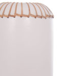 ΕΠΙΤΡΑΠΕΖΙΟ ΔΙΑΚΟΣΜΗΤΙΚΟ ΒΑΖΟ LENNOX HM4675.02S TΕΡΑΚΟΤΑ ΣΕ ΛΕΥΚΟ--Φ18x33Υεκ.-5
