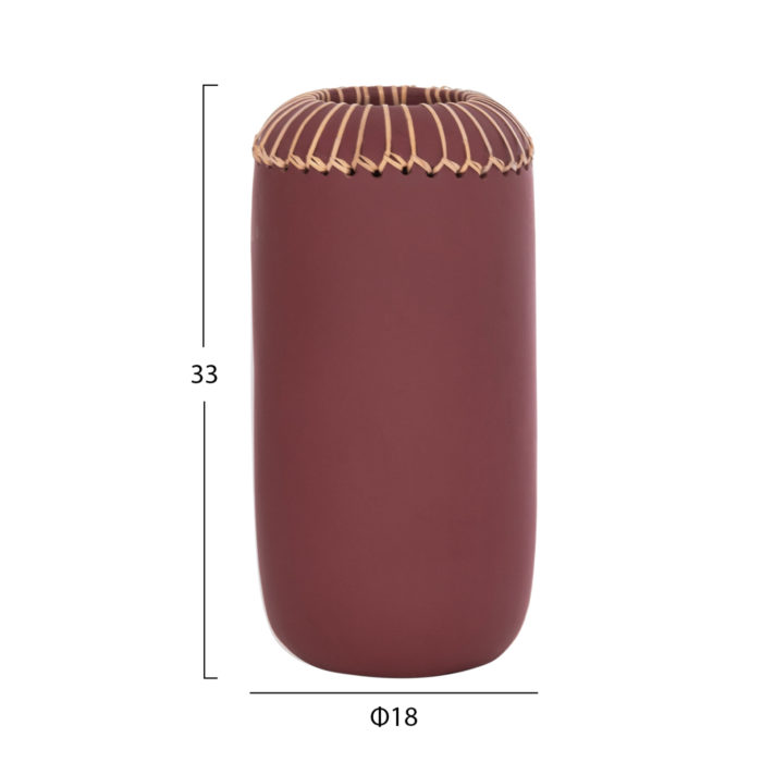 ΕΠΙΤΡΑΠΕΖΙΟ ΔΙΑΚΟΣΜΗΤΙΚΟ ΒΑΖΟ LENNOX HM4675.06S TΕΡΑΚΟΤΑ ΣΕ ΒΥΣΣΙΝΙ--Φ18x33Υεκ.-2