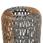 ΦΩΤΙΣΤΙΚΟ ΔΑΠΕΔΟΥ HM4356 ΜΕΤΑΛΛΟ-PAPER ROPE ΣΕ ΜΠΕΖ-ΦΥΣΤΙΚΙ Φ23X123Υεκ.-4