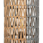 ΦΩΤΙΣΤΙΚΟ ΔΑΠΕΔΟΥ HM4356 ΜΕΤΑΛΛΟ-PAPER ROPE ΣΕ ΜΠΕΖ-ΦΥΣΤΙΚΙ Φ23X123Υεκ.-5