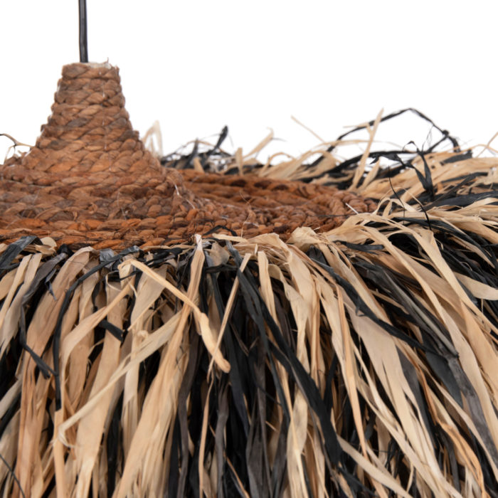 ΦΩΤΙΣΤΙΚΟ ΟΡΟΦΗΣ ORDEM HM4715 ΚΑΠΕΛΟ ΙΝΕΣ SISAL & ΜΠΑΝΑΝΑΣ-ΜΑΥΡΟ & ΦΥΣΙΚΟ Φ75εκ-6