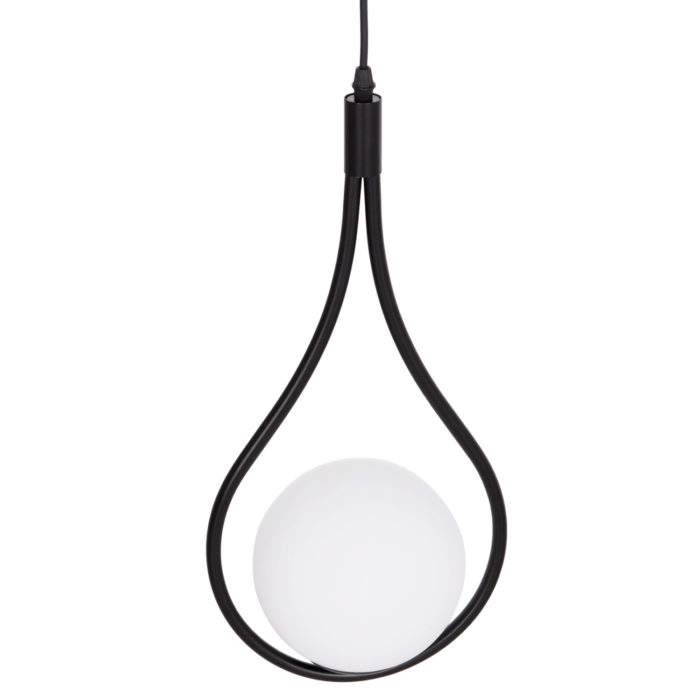ΦΩΤΙΣΤΙΚΟ ΟΡΟΦΗΣ DROPLET HM7503.11 ΜΕΤΑΛΛΟ ΣΕ ΜΑΥΡΟ-ΛΕΥΚΟΣ ΓΛΟΜΠΟΣ 23