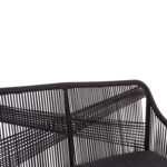 ΚΑΝΑΠΕΣ 2ΘΕΣΙΟΣ MYRTIA HM5550.11 AΛΟΥΜΙΝΙΟ ΚΑΦΕ--ΑΝΘΡΑΚΙ P.E. ΣΧΟΙΝΙ 123x61x90Υεκ-7
