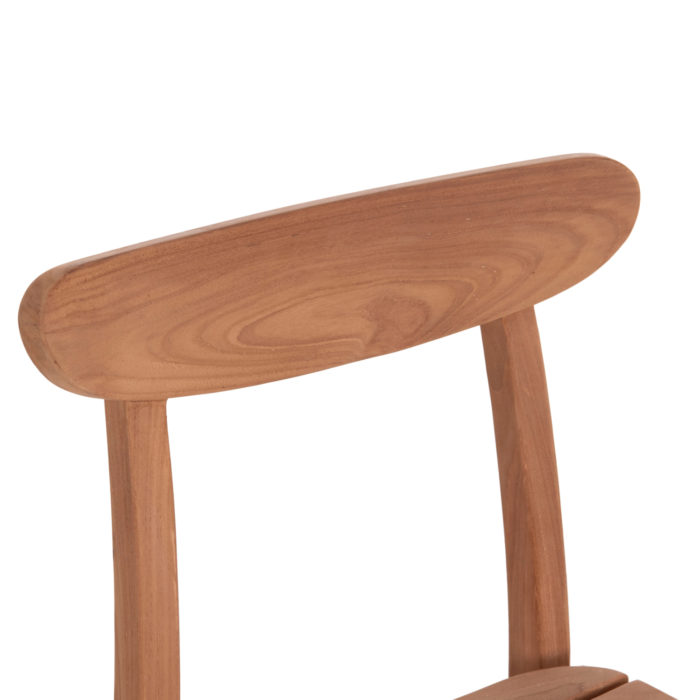 ΚΑΡΕΚΛΑ ΤΡΑΠΕΖΑΡΙΑΣ ΕΞ.ΧΩΡΟΥ ROBBIE HM18115 ΞΥΛΟ TEAK--ΦΥΣΙΚΟ 48x51x82Υεκ.-7