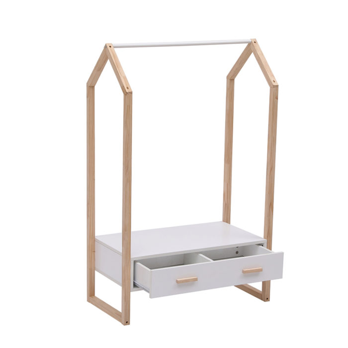 ΚΡΕΜΑΣΤΡΑ ΜΕ ΣΥΡΤΑΡΙ ΠΑΙΔΙΚH PEPE HM2492.03 ΜΕΛΑΜΙΝΗ-ΞΥΛΟ ΠΕΥΚΟΥ 80x40x125Υεκ-5