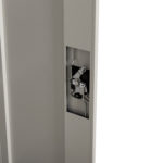ΝΤΟΥΛΑΠΑ ΜΕΤΑΛΛΙΚΗ DURON HM11999 2-ΦΥΛΛΗ ΜΕ 2 ΑΠΟΘ.ΧΩΡΟΥΣ & ΠΟΔΙΑ-ΓΚΡΙ 90Χ40Χ100Υεκ.-5