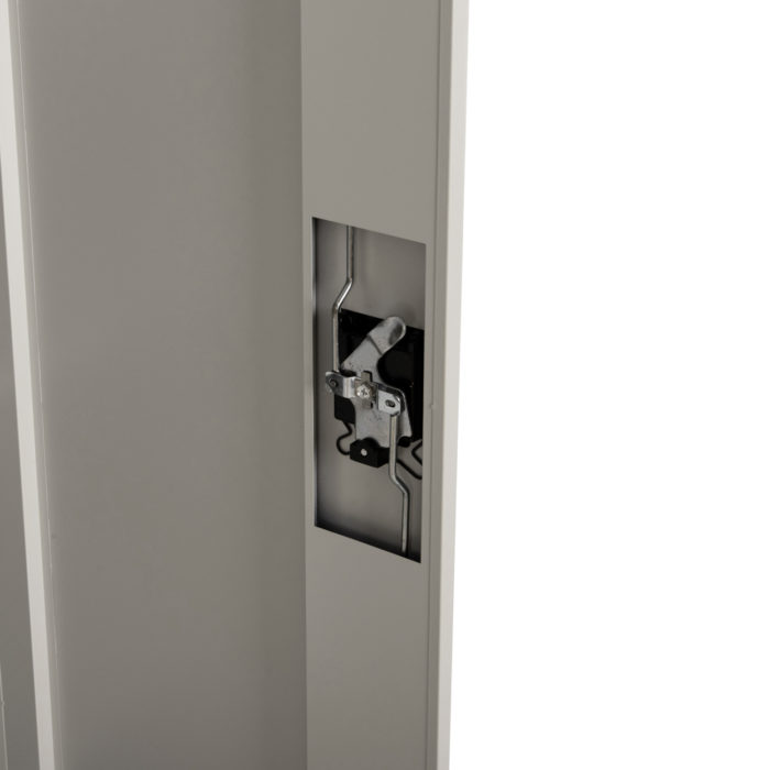 ΝΤΟΥΛΑΠΑ ΜΕΤΑΛΛΙΚΗ ΜΕ ΠΟΔΙΑ CLOD HM11998 2ΦΥΛΛΗ ΜΕ ΧΩΡΙΣΜΑ-ΑΝΟΙΧΤΟ ΓΚΡΙ 90Χ45Χ190Yεκ-5