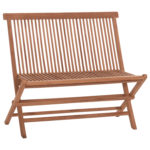 ΠΑΓΚΑΚΙ KENDALL HM18128 ΠΤΥΣΣΟΜΕΝΟ ΑΠΟ ΞΥΛΟ ΤΕΑΚ ΣΕ ΦΥΣΙΚΟ ΧΡΩΜΑ 100x47x89Υεκ.