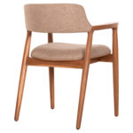 ΠΟΛΥΘΡΟΝΑ JAMES HM18259 TEAK WOOD ΜΕ ΣΑΜΠΑΝΙ ΥΦΑΣΜΑ 57x52x76Υεκ.-5
