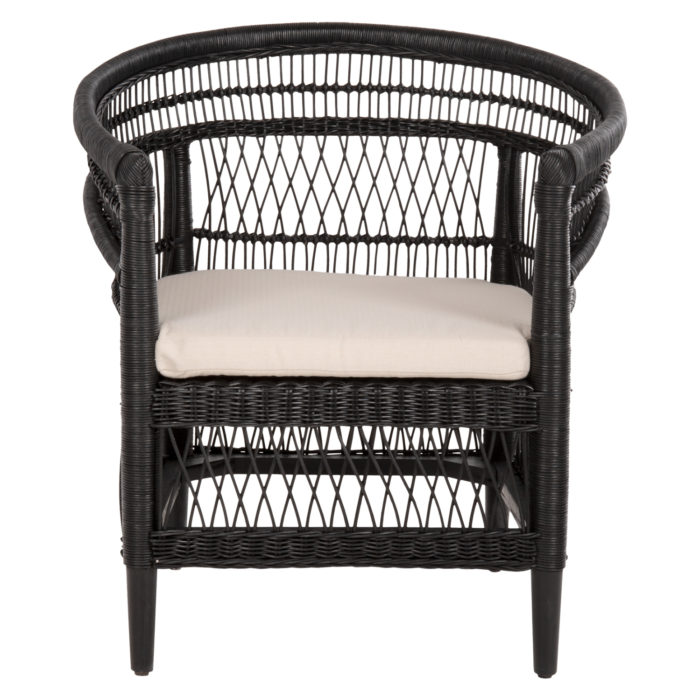 ΠΟΛΥΘΡΟΝΑ MALAWI HM9635.03 ΞΥΛΟ ΜΑΟΝΙ ΜΕ RATTAN ΜΑΥΡΟ-ΛΕΥΚΟ ΜΑΞΙΛΑΡΙ 80x70x86Υεκ.-3