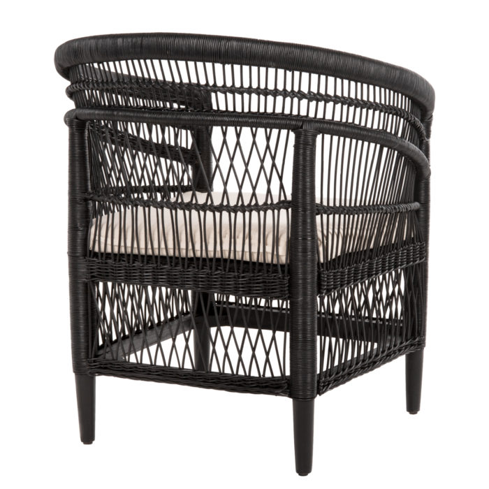 ΠΟΛΥΘΡΟΝΑ MALAWI HM9635.03 ΞΥΛΟ ΜΑΟΝΙ ΜΕ RATTAN ΜΑΥΡΟ-ΛΕΥΚΟ ΜΑΞΙΛΑΡΙ 80x70x86Υεκ.-5