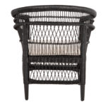 ΠΟΛΥΘΡΟΝΑ MALAWI HM9635.03 ΞΥΛΟ ΜΑΟΝΙ ΜΕ RATTAN ΜΑΥΡΟ-ΛΕΥΚΟ ΜΑΞΙΛΑΡΙ 80x70x86Υεκ.-6