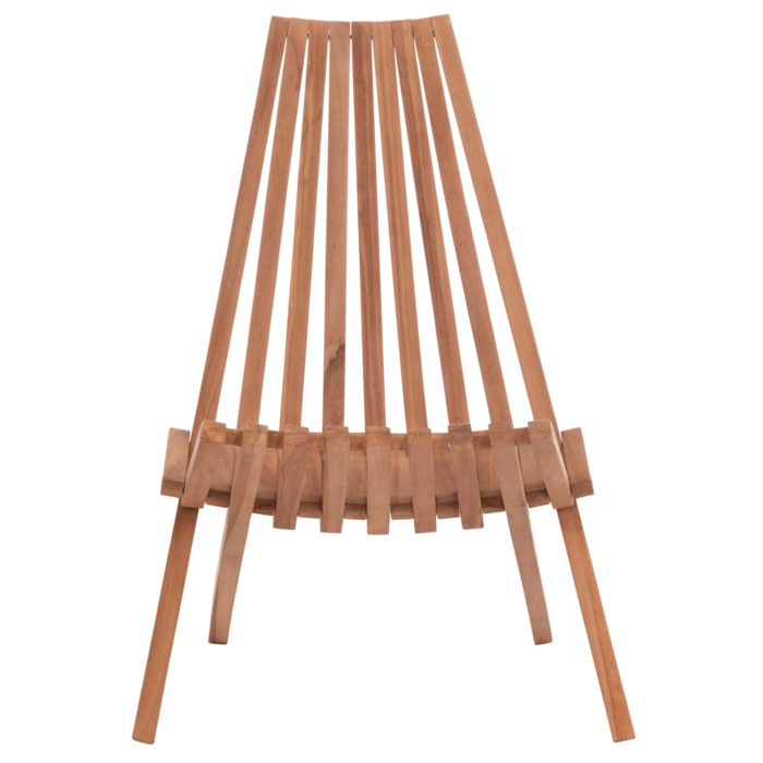 ΠΟΛΥΘΡΟΝΑ LOUNGE ΠΤΥΣΣΟΜΕΝΗ SHIGAO HM18112 ΞΥΛΟ TEAK--ΦΥΣΙΚΟ 61x88.5x89Υεκ.-3