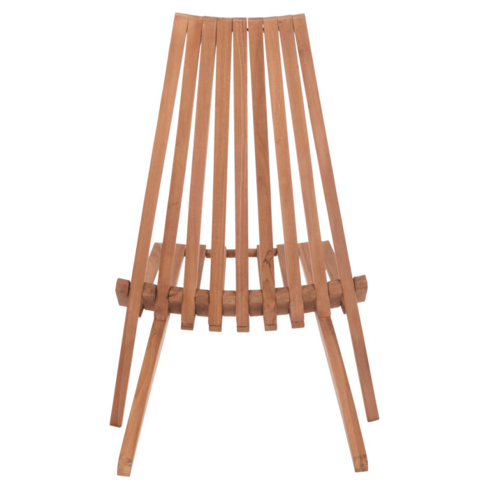 ΠΟΛΥΘΡΟΝΑ LOUNGE ΠΤΥΣΣΟΜΕΝΗ SHIGAO HM18112 ΞΥΛΟ TEAK--ΦΥΣΙΚΟ 61x88.5x89Υεκ.-6