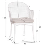 ΣΕΤ LOUNGE 3TMX ΕΞ.ΧΩΡΟΥ OREGO HM21107.02 ΑΛΟΥΜΙΝΙΟ & ΜΕΤΑΛΛΟ ΣΕ ΛΕΥΚΟ-2